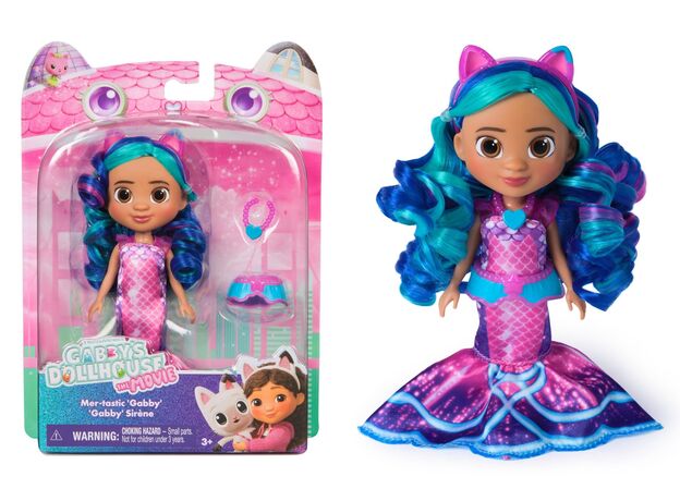 عروسک 15 سانتی گبی Gabby’s Dollhouse مدل Mer tastic, image 