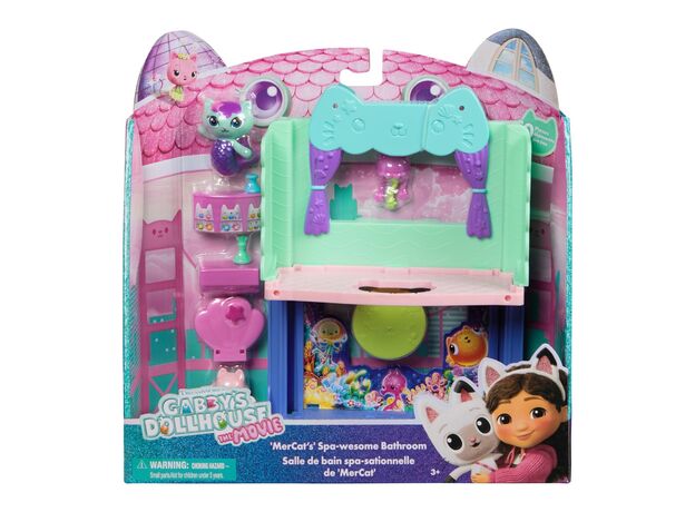 ست اتاق اسپا خانه عروسکی گبی Gabby’s Dollhouse همراه با مرکت, image 11