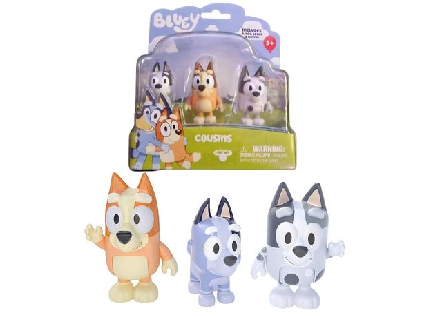 پک 3 تایی فیگورهای Bluey, image 