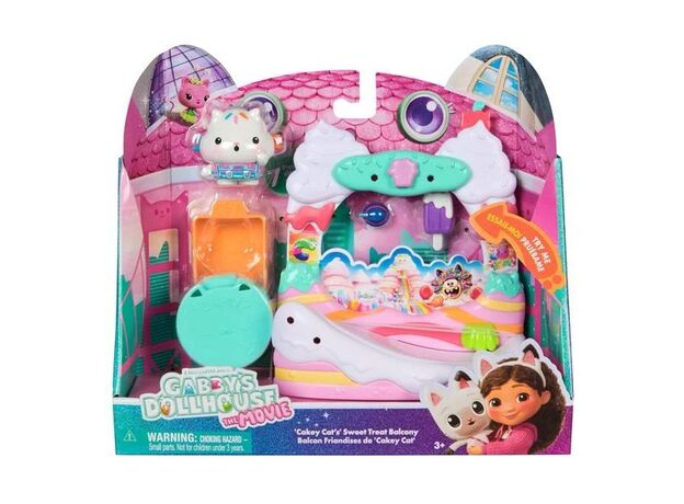ست بازی بالکن خانه عروسکی گبی Gabby’s Dollhouse همراه با کیکی کت, image 9