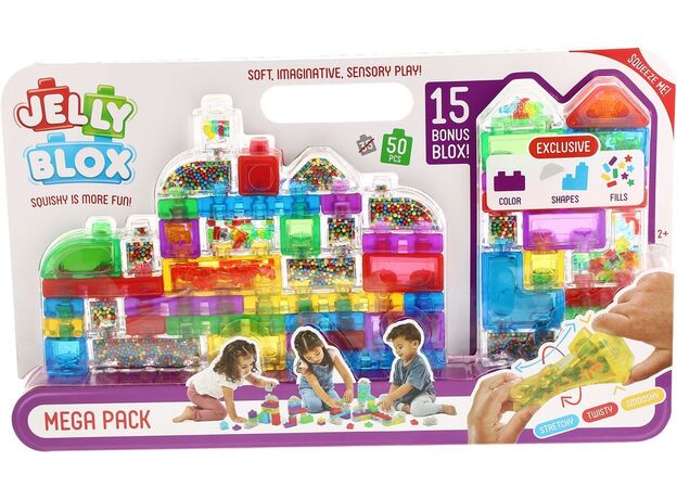 مگا پک 50 تایی بلاک های ساختنی ژله ای Jelly Blox, image 5