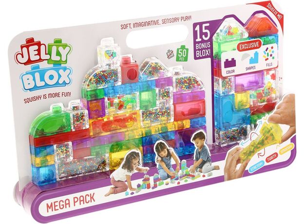 مگا پک 50 تایی بلاک های ساختنی ژله ای Jelly Blox, image 