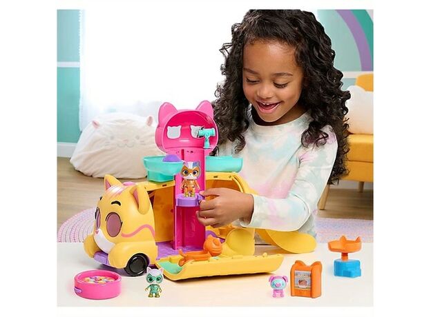 ست ماشین گربه ای SuperKitties به همراه فیگور و اکسسوری, image 2