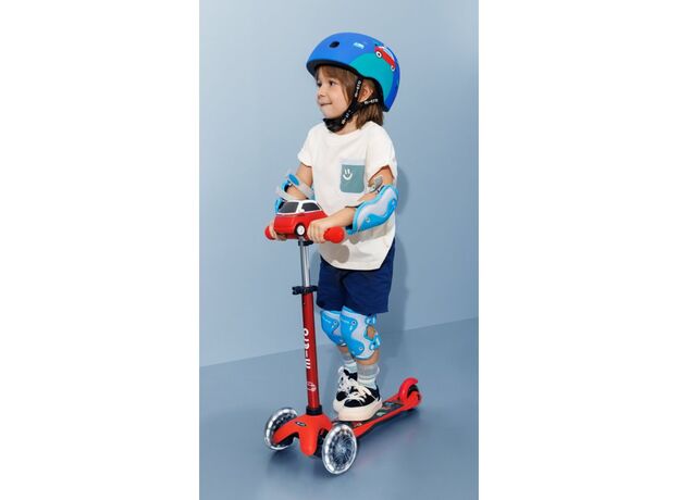 آرنج و زانو بند مایکرو Micro آبی Reflective سایز M, سایز: Medium, image 