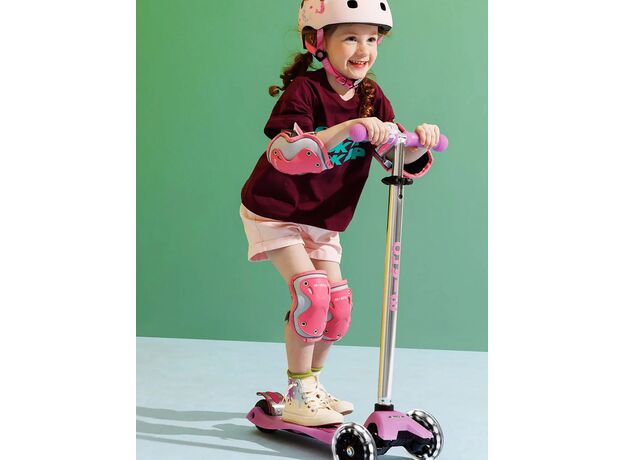 آرنج و زانو بند مایکرو Micro صورتی Reflective سایز S, سایز: Small, image 