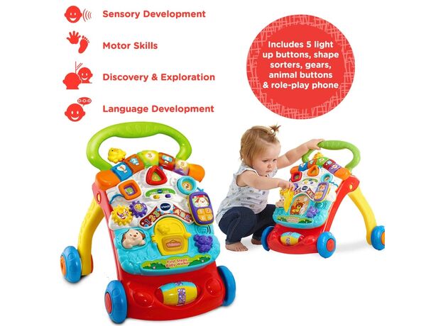 واکر آموزشی Vtech قرمز, تنوع: 505603vt-Red, image 13