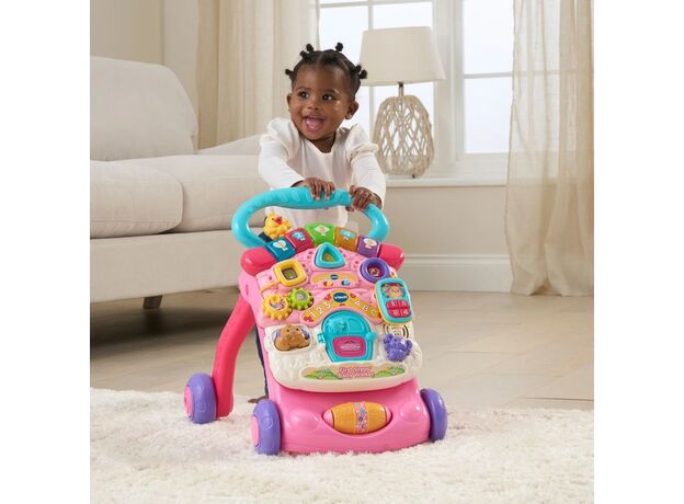 واکر آموزشی Vtech مدل صورتی, تنوع: 505653VT-Pink, image 3