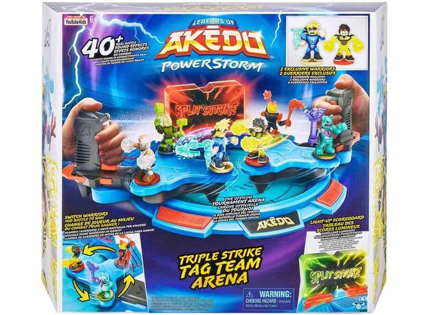 آکدو جنگجو ست مبارزه آکدو Akedo سری Power Storm با 2 فیگور, image 