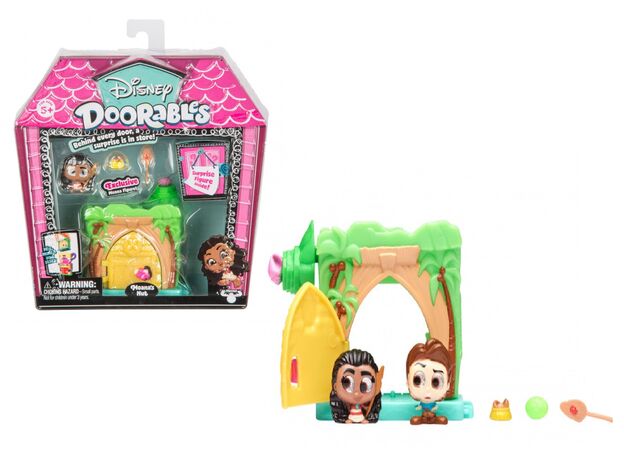 ست کلبه موانا Disney Doorables, تنوع: 69415-Moana, image 