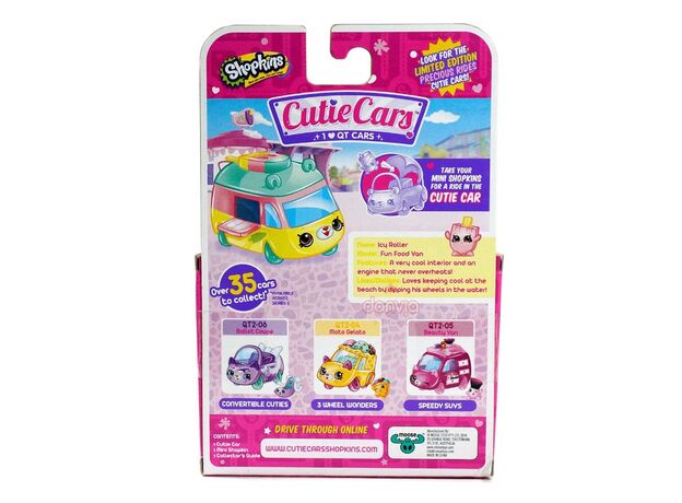 ماشین آیسی رولر Cutie Cars Shopkins, تنوع: 58300SK-Icy Roller, image 4