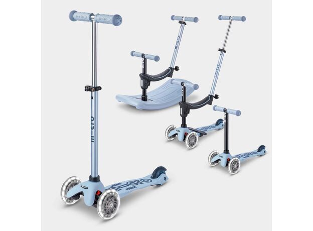 اسکوتر شش حالته Rock & Go مینی دلوکس مایکرو Micro آبی خاکستری ملایم, تنوع: MMD388-Ocean Slate, image 13