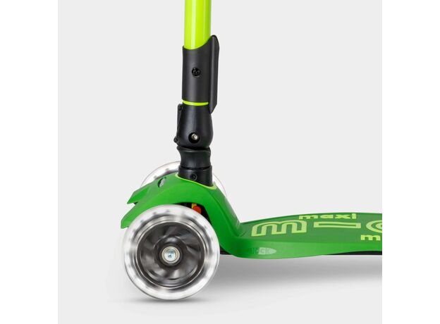 اسکوتر مکسی دلوکس جمع شو مایکرو Micro با چرخ های چراغ دار مدل سبز فسفری, تنوع: MMD229-Green, image 7