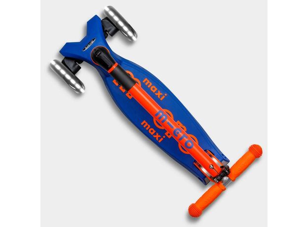 اسکوتر مکسی دلوکس جمع شو مایکرو Micro با چرخ های چراغ دار مدل نارنجی نئونی, تنوع: MMD227-Orange, image 9