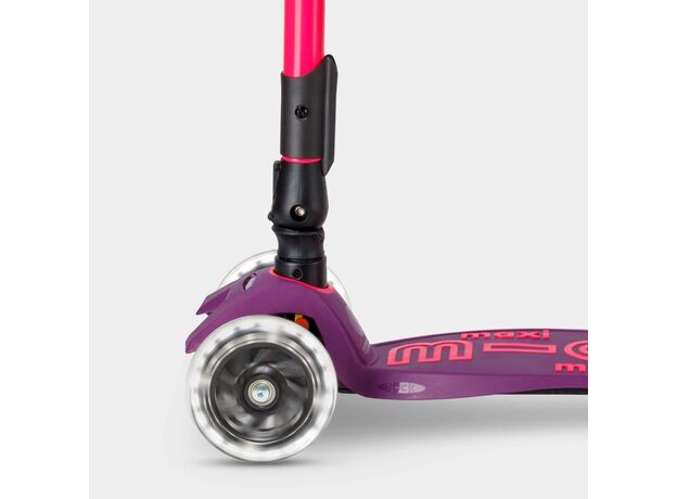 اسکوتر مکسی دلوکس جمع شو مایکرو Micro با چرخ های چراغ دار مدل صورتی نئونی, تنوع: MMD228-Pink, image 8