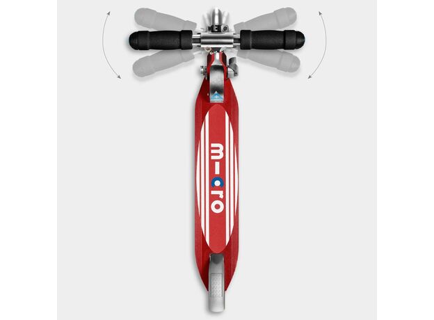 اسکوتر اسپرایت جمع شو مایکرو Micro قرمز پررنگ, تنوع: SA0178-Red Stripe, image 9