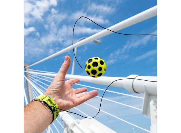 مون بال اورجینال به همراه مچ بند Waboba مدل زرد, image 