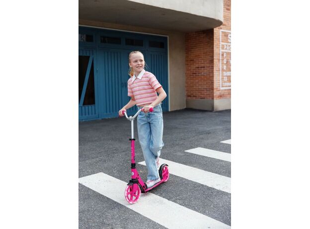 اسکوتر کروزر جمع شو مایکرو Micro با چرخ های چراغ دار مدل قرمز تمشکی, تنوع: SA0257-Berry Red, image 3