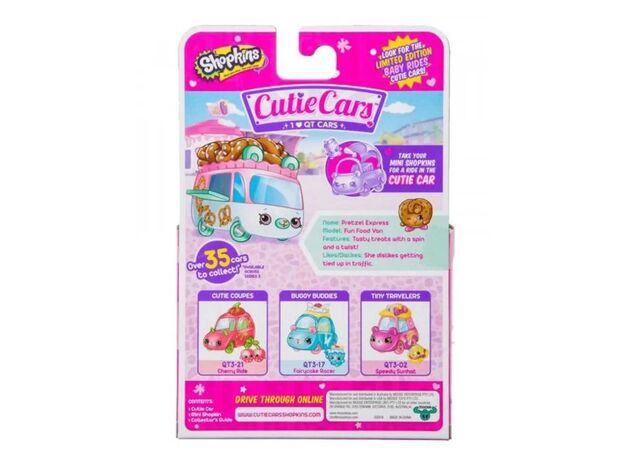 ماشین پرتزل اکسپرس Cutie Cars Shopkins, تنوع: 58300SK-Pretzel Express, image 4