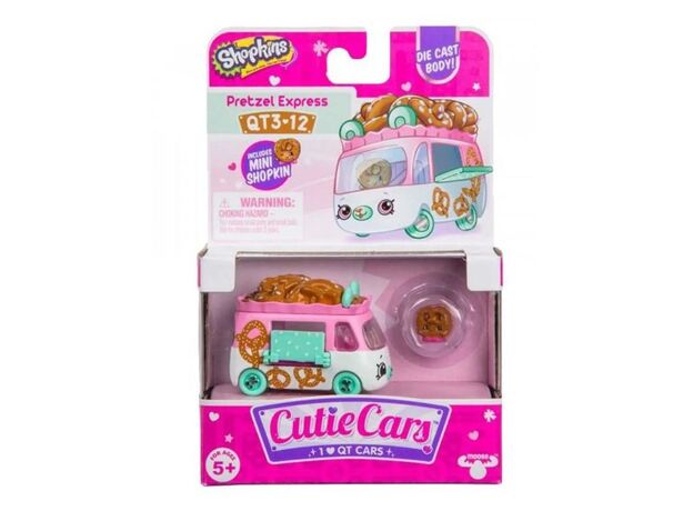 ماشین پرتزل اکسپرس Cutie Cars Shopkins, تنوع: 58300SK-Pretzel Express, image 3