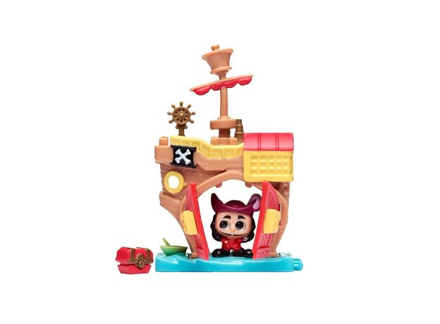 ست کشتی کاپیتان هوک Disney Doorables, تنوع: 69416-Pirate Ship, image 3