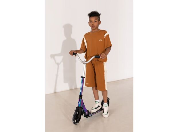 اسکوتر کروزر جمع شو مایکرو Micro با چرخ های چراغ دار مدل بنفش و آبی نئوکروم, تنوع: SA0240-Neochrome, image 4