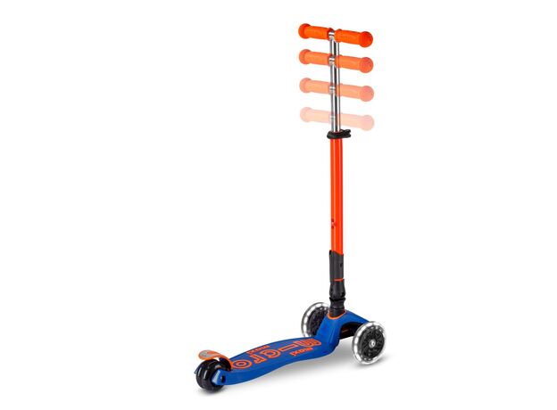 اسکوتر مکسی دلوکس جمع شو مایکرو Micro با چرخ های چراغ دار مدل نارنجی نئونی, تنوع: MMD227-Orange, image 17