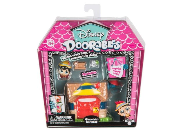 ست کارگاه پینوکیو Disney Doorables, تنوع: 69413-Pinocchio, image 3