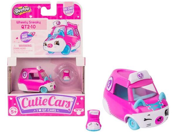 ماشین فلزی ویلی اسنیکی Cutie Cars Shopkins, تنوع: 58300SK-wheely, image 