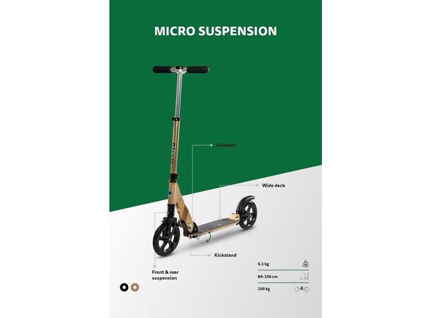 اسکوتر ساسپنشن جمع شو مایکرو Micro برنز, تنوع: SA0065-Bronze, image 9