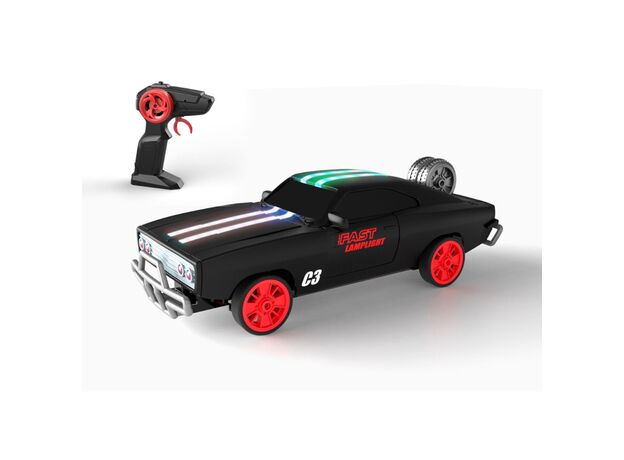 ماشین کنترلی دریفت مشکی Crazon با مقیاس 1:18, image 2