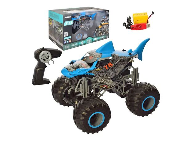 ماشین کنترلی آفرودی طرح کوسه آبی Crazon با مقیاس 1:16, تنوع: 19164B-Blue, image 11