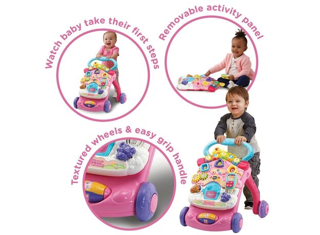 واکر آموزشی Vtech مدل صورتی, تنوع: 505653VT-Pink, image 13