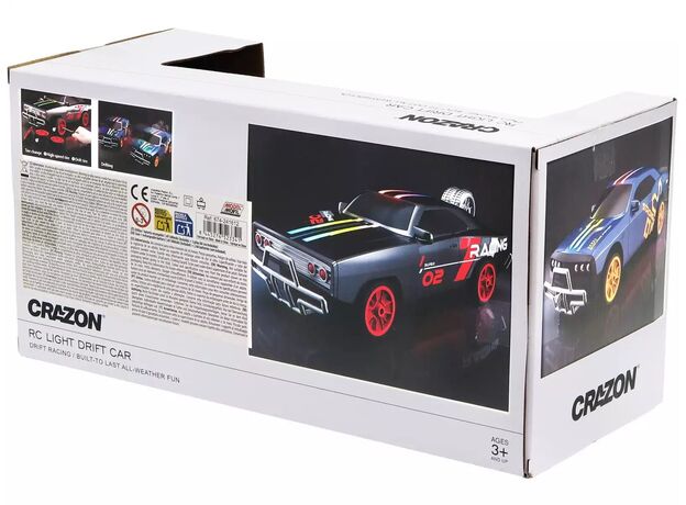 ماشین کنترلی دریفت مشکی Crazon با مقیاس 1:18, image 6