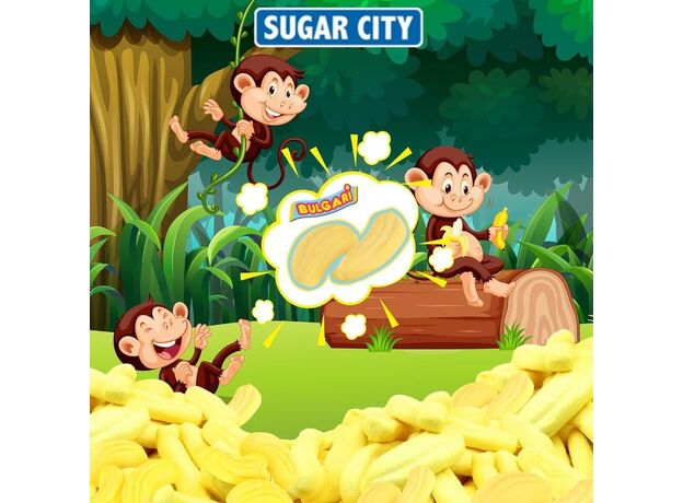 مارشمالو 75 گرمی موزی ایتالیایی Bulgari, تنوع: 15285-Banana, image 2