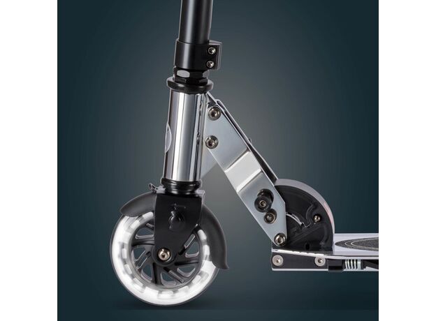 اسکوتر اسپرایت جمع شو مایکرو Micro با چرخ های چراغ دار مدل نقره ای براق, تنوع: SA0295-Silver Chrome, image 6