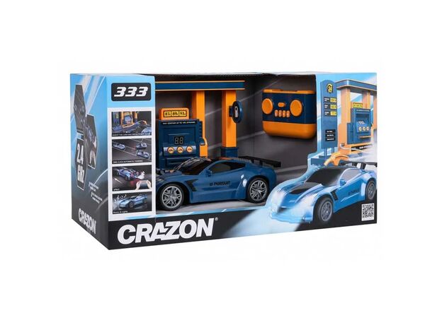 ماشین کنترلی 22 سانتی دودزا به همراه پمپ بنزین Crazon, image 11