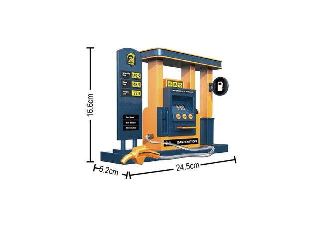 ماشین کنترلی 22 سانتی دودزا به همراه پمپ بنزین Crazon, image 4