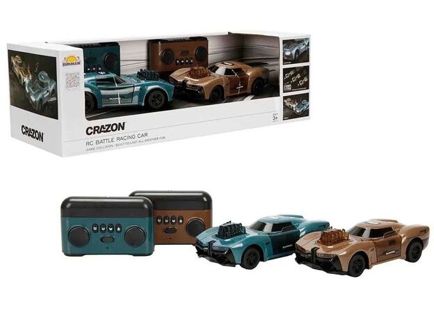 پک 2 تایی ماشین های کنترلی تصادفی Crazon, image 26