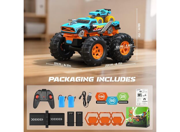 ماشین کنترلی 2 در 1 آفرودی Crazon با مقیاس 1:16, image 3