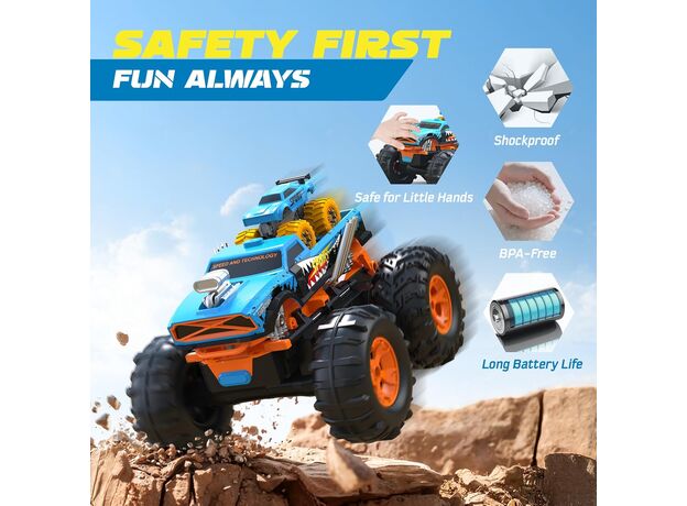 ماشین کنترلی 2 در 1 آفرودی Crazon با مقیاس 1:16, image 5