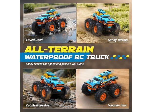 ماشین کنترلی 2 در 1 آفرودی Crazon با مقیاس 1:16, image 7