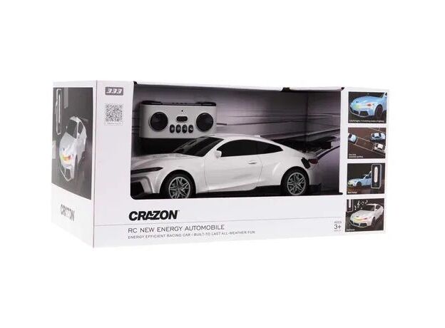 ماشین برقی کنترلی سفید Crazon به همراه ایستگاه شارژ در مقیاس 1:16, تنوع: XN24161-White, image 13