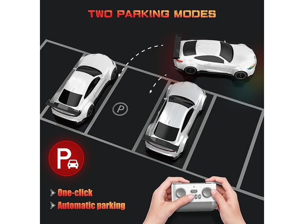 ماشین برقی کنترلی سفید Crazon به همراه ایستگاه شارژ در مقیاس 1:16, تنوع: XN24161-White, image 5