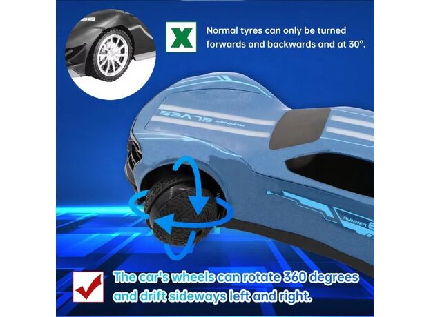 ماشین کنترلی کانسپت آبی Crazon با مقیاس 1:16, تنوع: YL24161-Blue, image 7