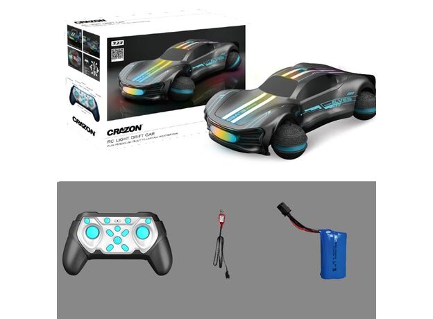 ماشین کنترلی کانسپت طوسی Crazon با مقیاس 1:16, تنوع: YL24161-Gray, image 9