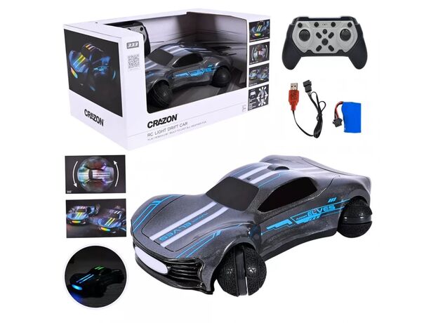 ماشین کنترلی کانسپت طوسی Crazon با مقیاس 1:16, تنوع: YL24161-Gray, image 