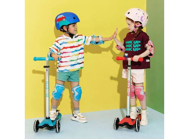 آرنج و زانو بند مایکرو Micro آبی Reflective سایز S, سایز: Small, image 2