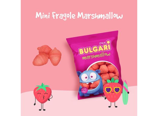 مارشمالو 75 گرمی توت فرنگی ایتالیایی Bulgari, تنوع: 15247-Strawberrie, image 2