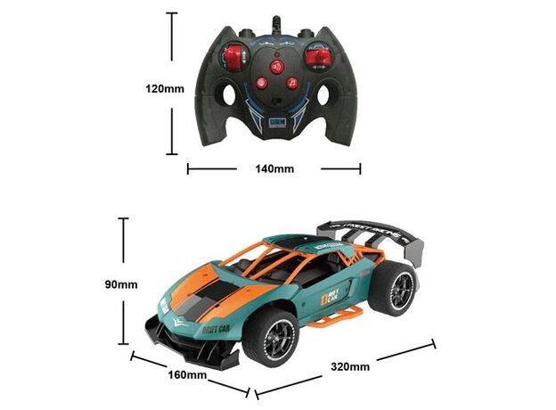 ماشین کنترلی دودزا دریفت Crazon با مقیاس 1:14, تنوع: 333-SC21142-Orange, image 8