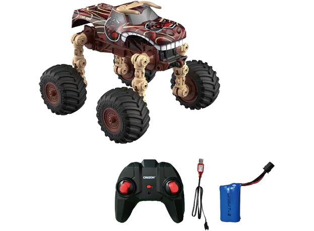ماشین کنترلی آفرودی Big Wheels با مقیاس 1:14 Crazon, image 2